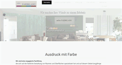 Desktop Screenshot of farbklang.at